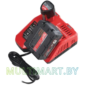 Аккумулятор с зарядным устройством Milwaukee M18 NRG-402 (2x18В/4 Ач + 12-18В) картинка 2
